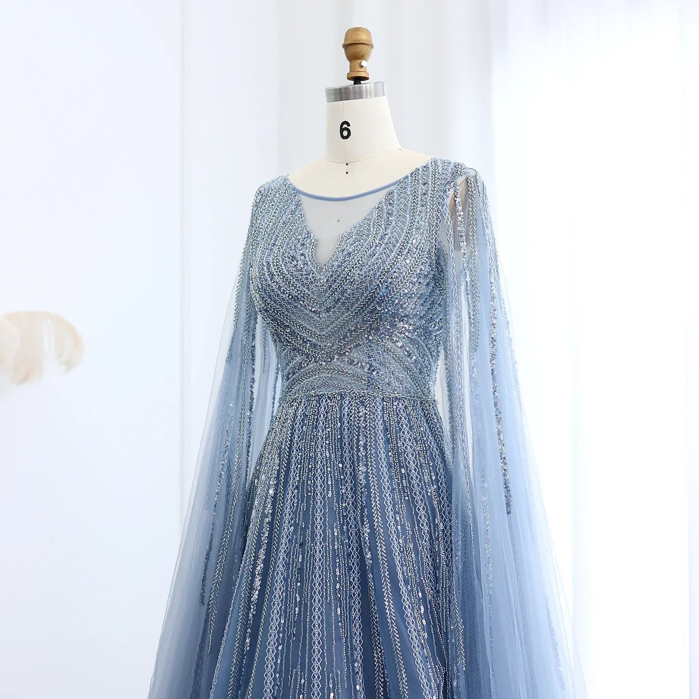 Emotional Appeal Luxury Arabic Evening Dress