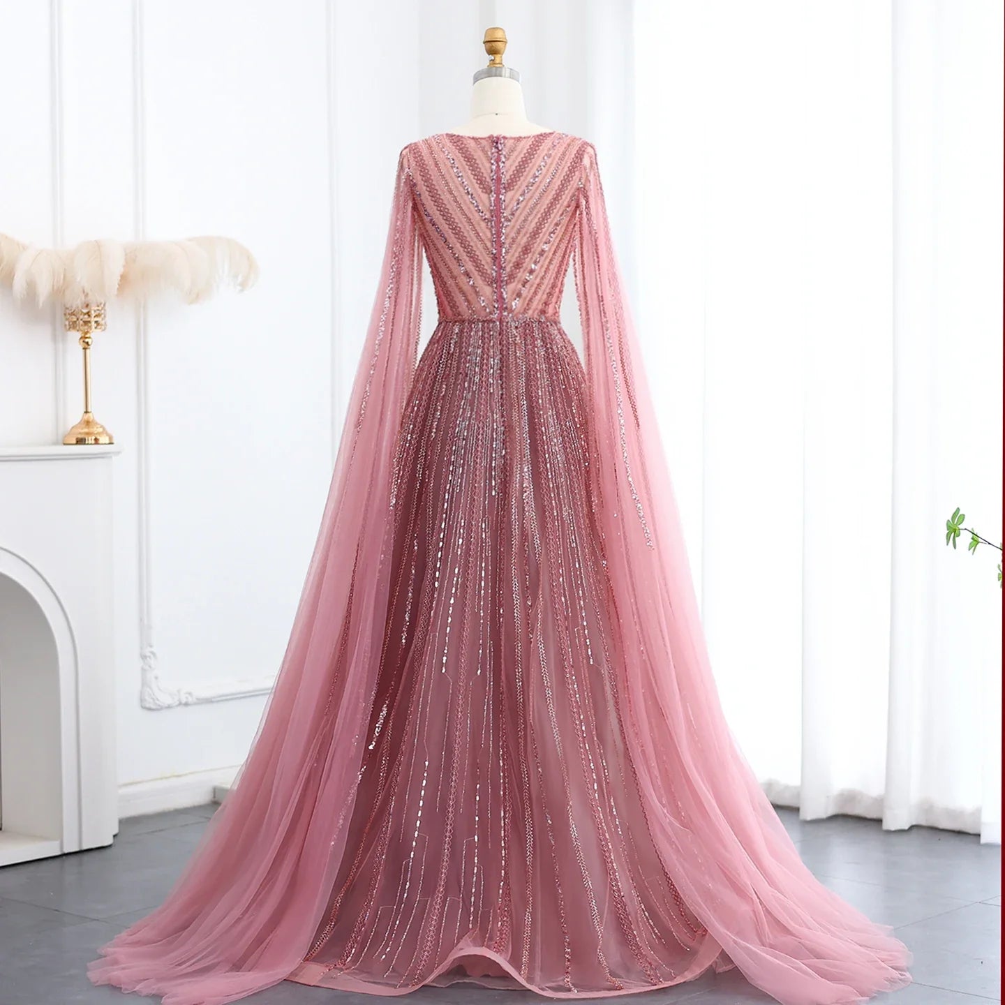 Emotional Appeal Luxury Arabic Evening Dress
