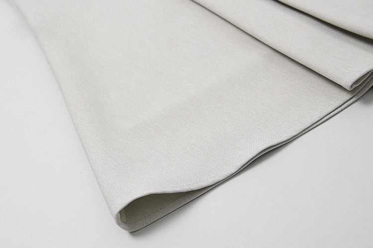 Blazing Single-Breasted Skirt Suit