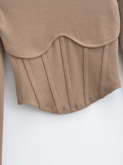 Bright Lines Women's Crop Tops