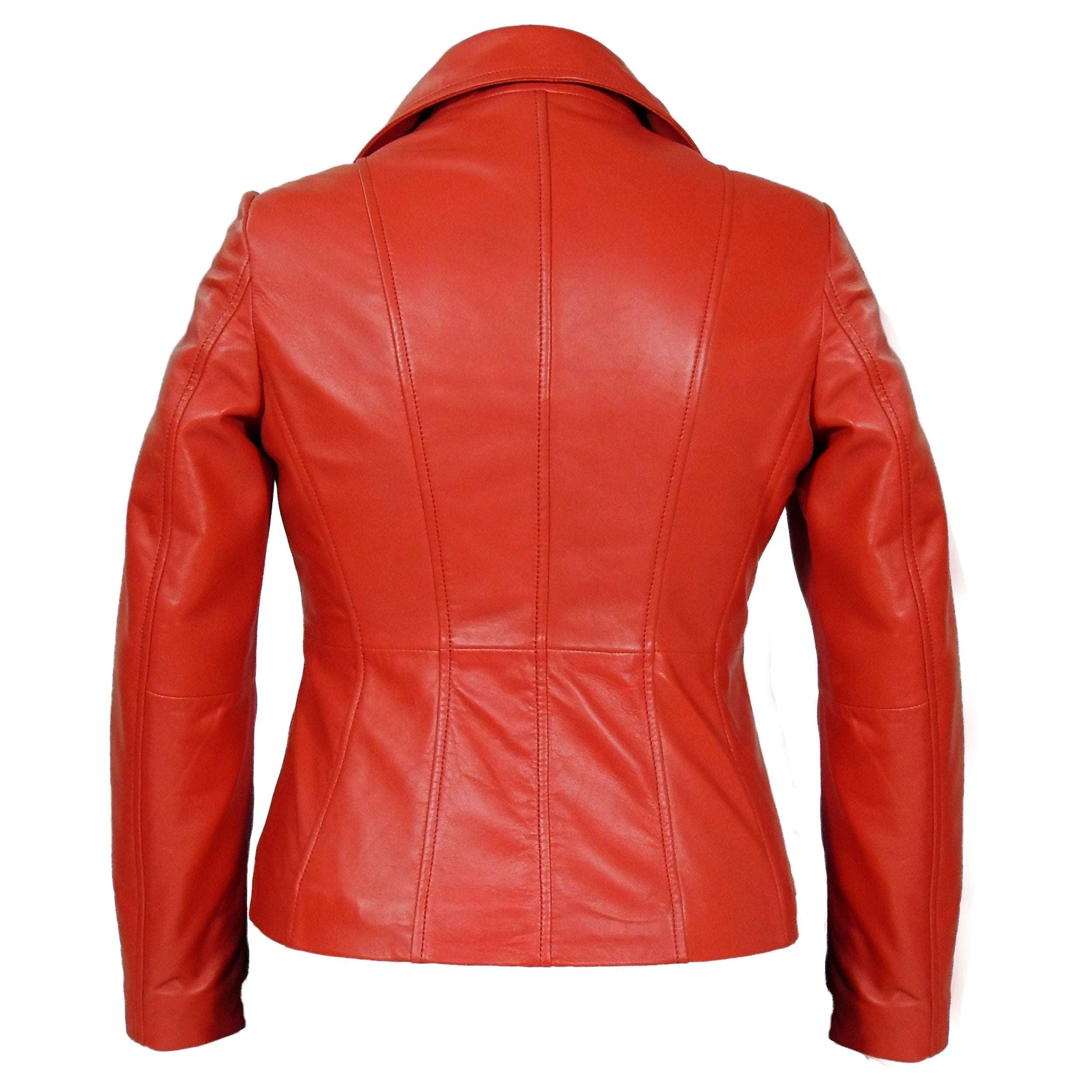 Charlotte Lambskin Leather Jacket