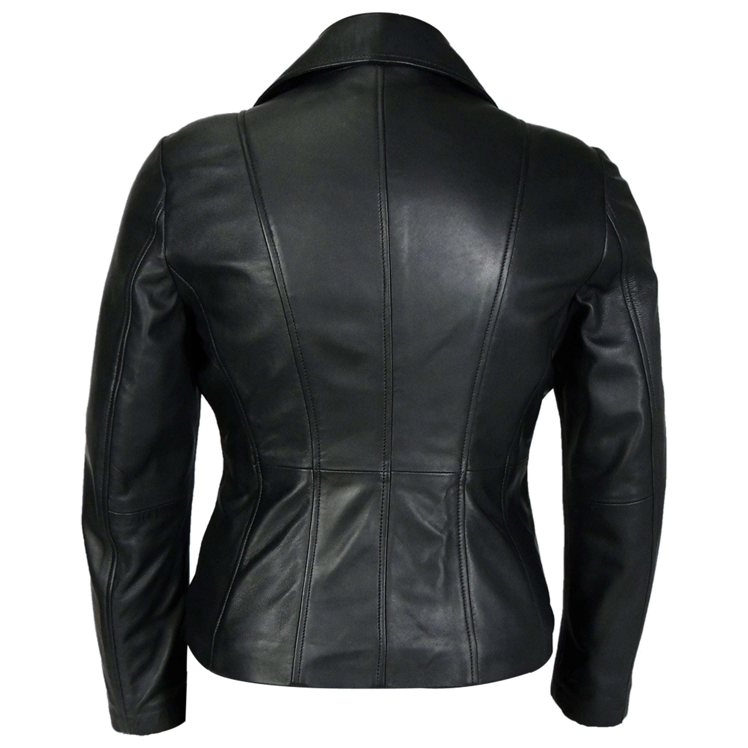 Charlotte Lambskin Leather Jacket