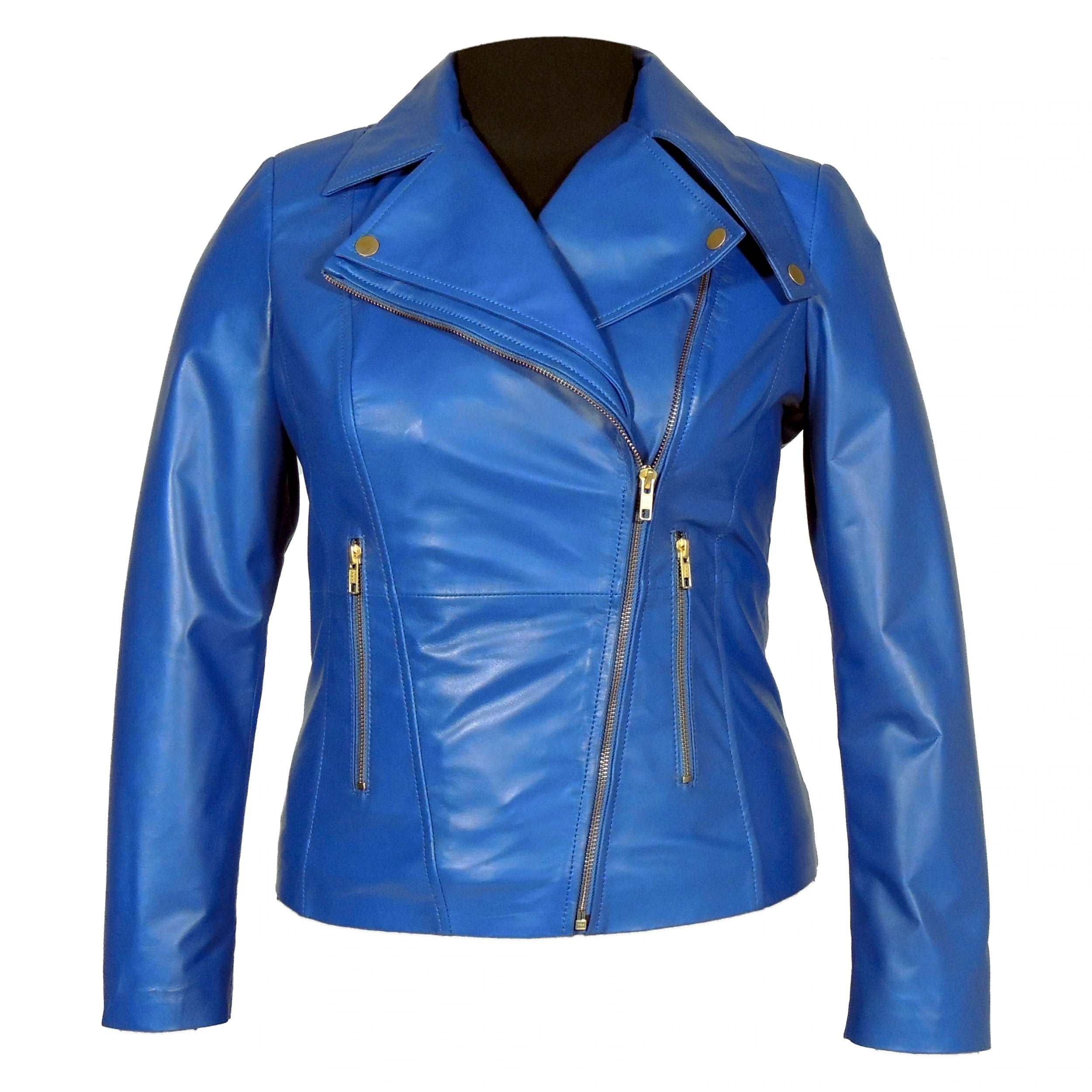 Charlotte Lambskin Leather Jacket