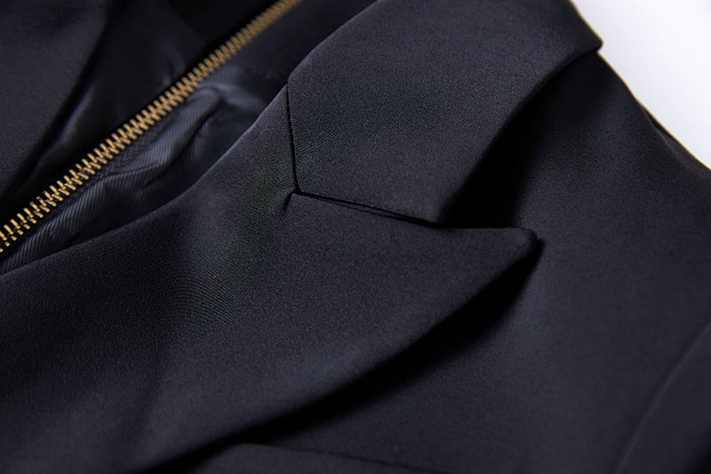 Cherish The Moment Women's Blazer Dress With Belt