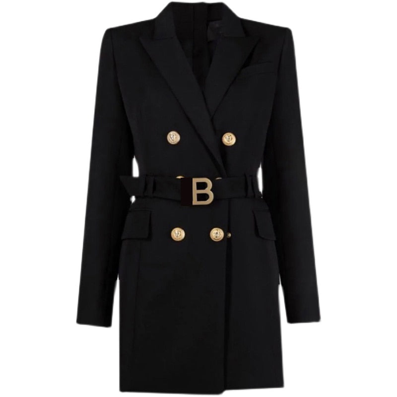 Cherish The Moment Women's Blazer Dress With Belt