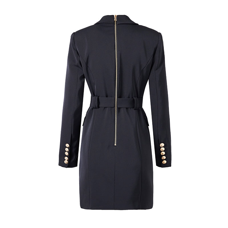Cherish The Moment Women's Blazer Dress With Belt