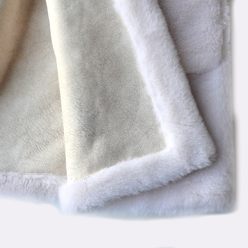 Chunky Women's Faux Shearling Jacket