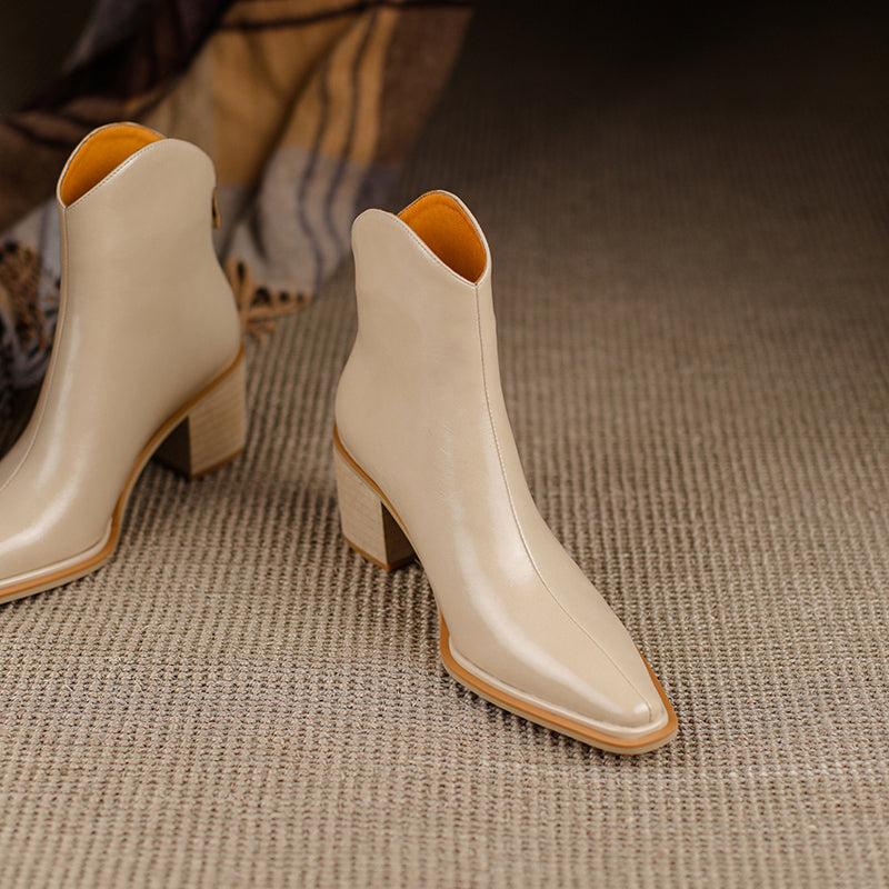 Concise Design Prom Leather Shoes