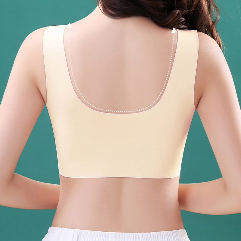 push-up lace backless bra