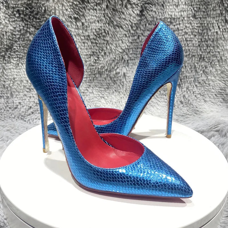 Elegant Inside Cut Women's Stiletto Pumps