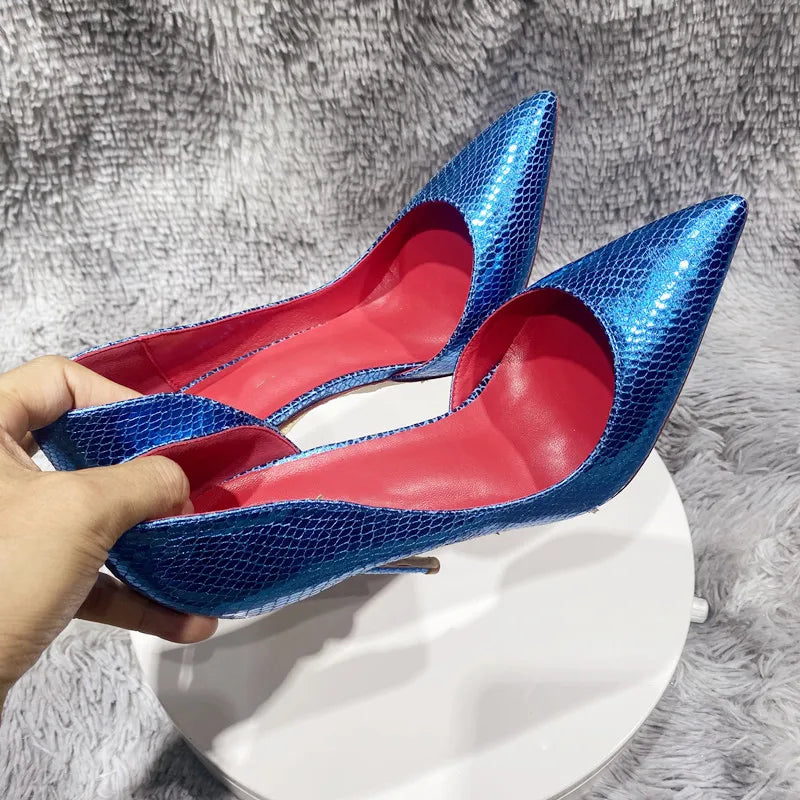 Elegant Inside Cut Women's Stiletto Pumps