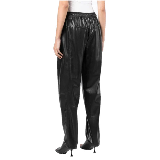Fashionable Women's Leather Pants
