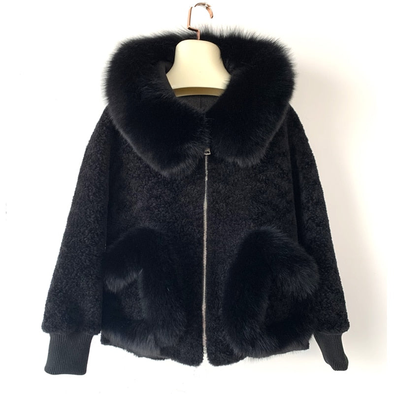 Foxy Fur Women's Plus Size Jacket