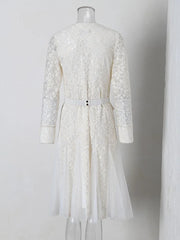 French Diamond Chain Women's Skirts Dress