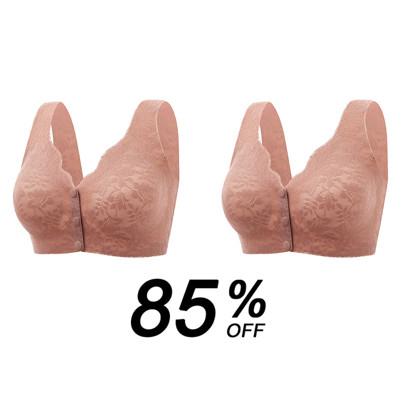 FRONT BUCKLE SLEEP BRA FOR WOMEN OF ALL AGES(M-3XL)