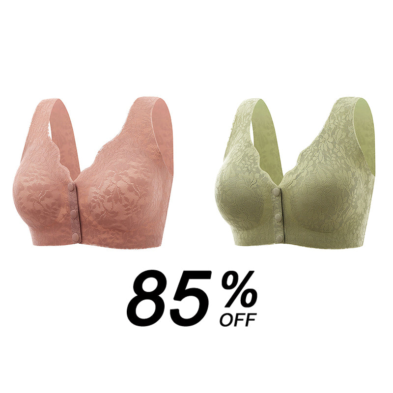 FRONT BUCKLE SLEEP BRA FOR WOMEN OF ALL AGES(M-3XL)