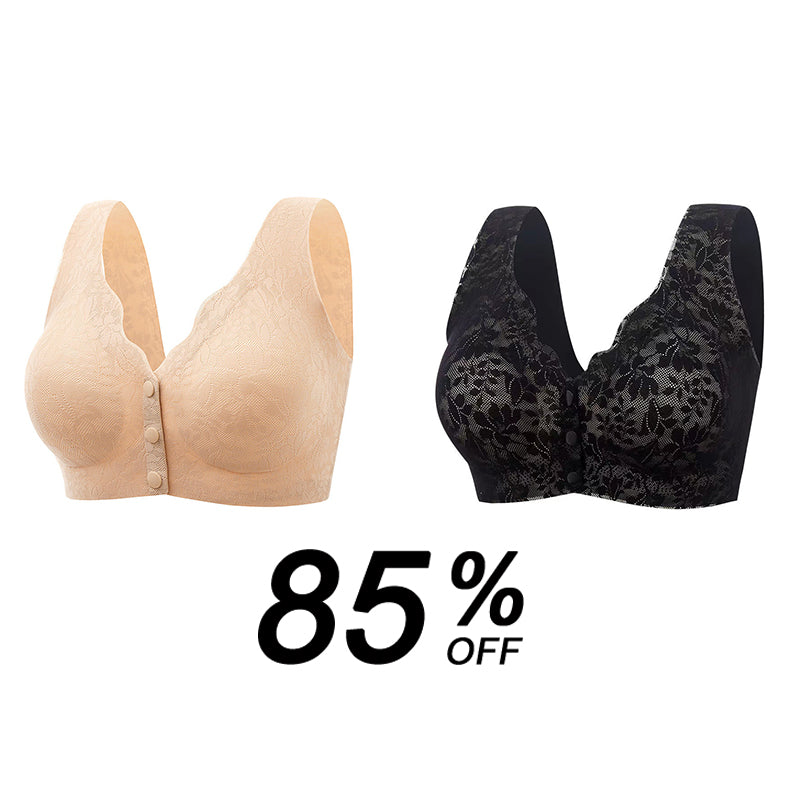 FRONT BUCKLE SLEEP BRA FOR WOMEN OF ALL AGES(M-3XL)
