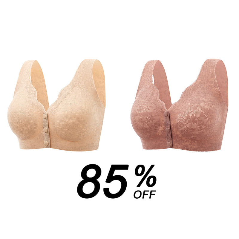FRONT BUCKLE SLEEP BRA FOR WOMEN OF ALL AGES(M-3XL)