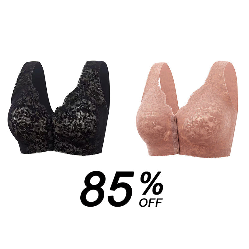 FRONT BUCKLE SLEEP BRA FOR WOMEN OF ALL AGES(M-3XL)