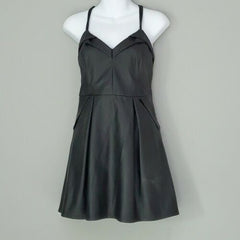 Genuine Sheepskin A-Line Slip Frock Dress