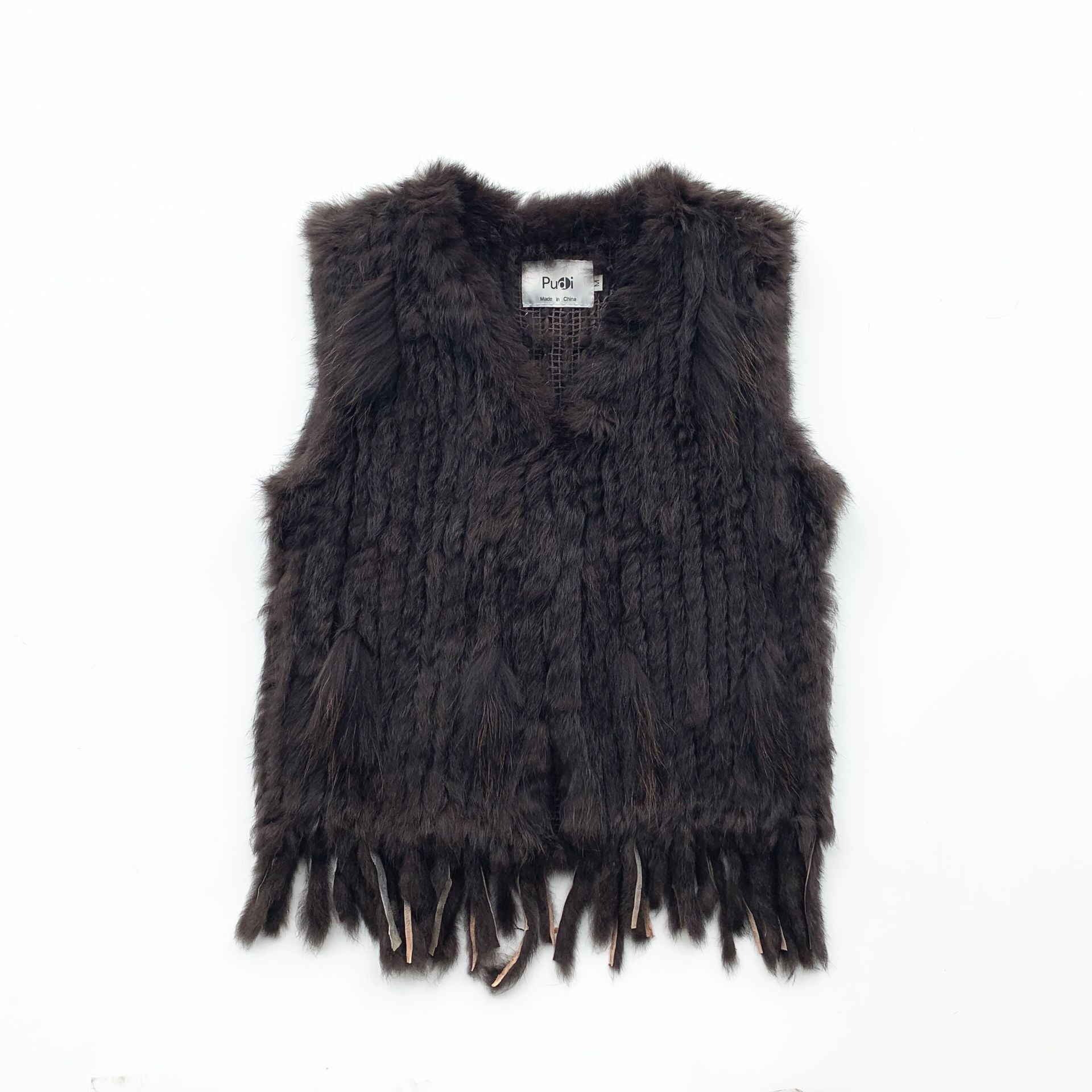 Gilet Women's Handmade Natural Fur Vest