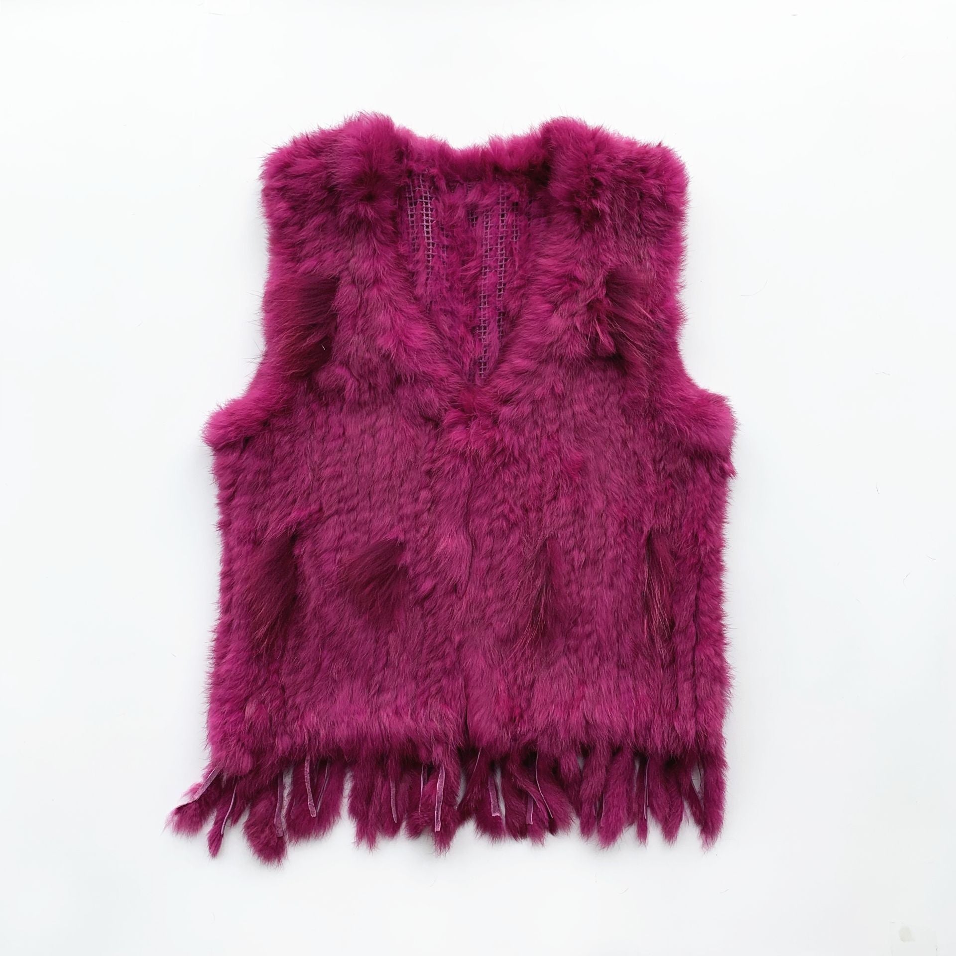 Gilet Women's Handmade Natural Fur Vest