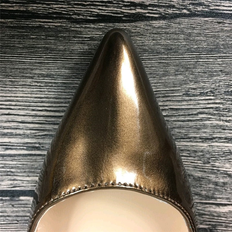 Glossy Patent Women's Stiletto Pumps