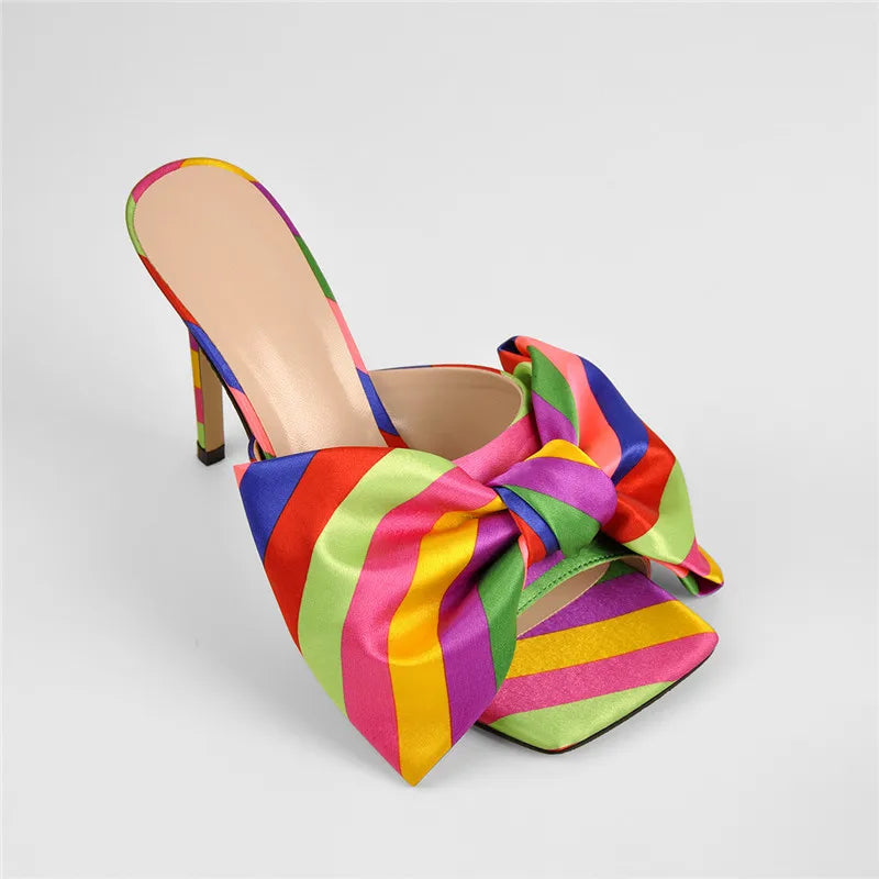 Cute Bow Peep Toe Sandals