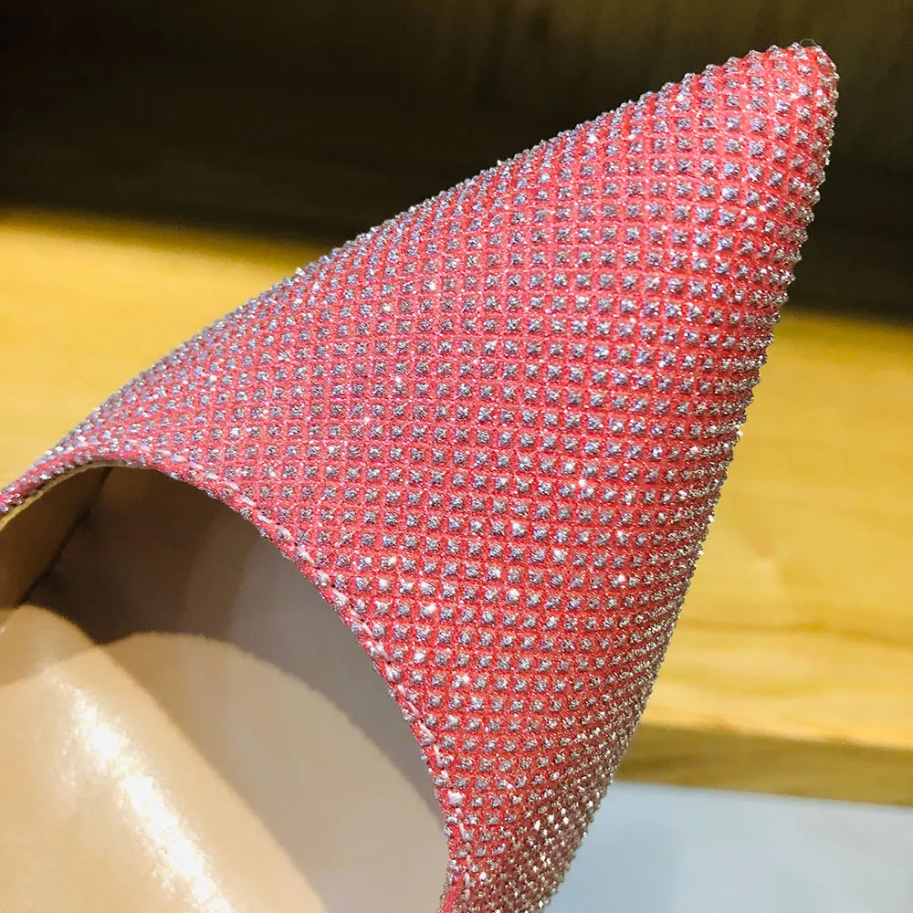Sparkly Bling Women's High Heel Shoes