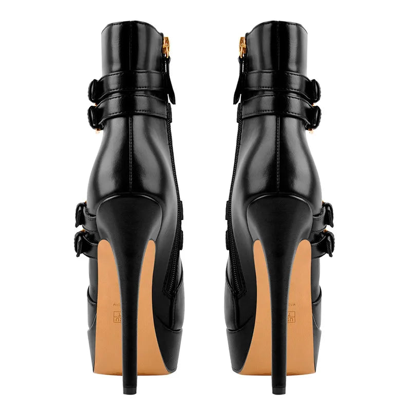 Side Zip Ankle Booties