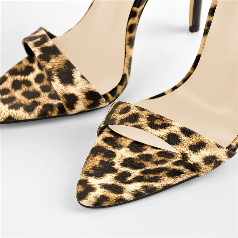 Strap Pointy Stilettos Thin Heels