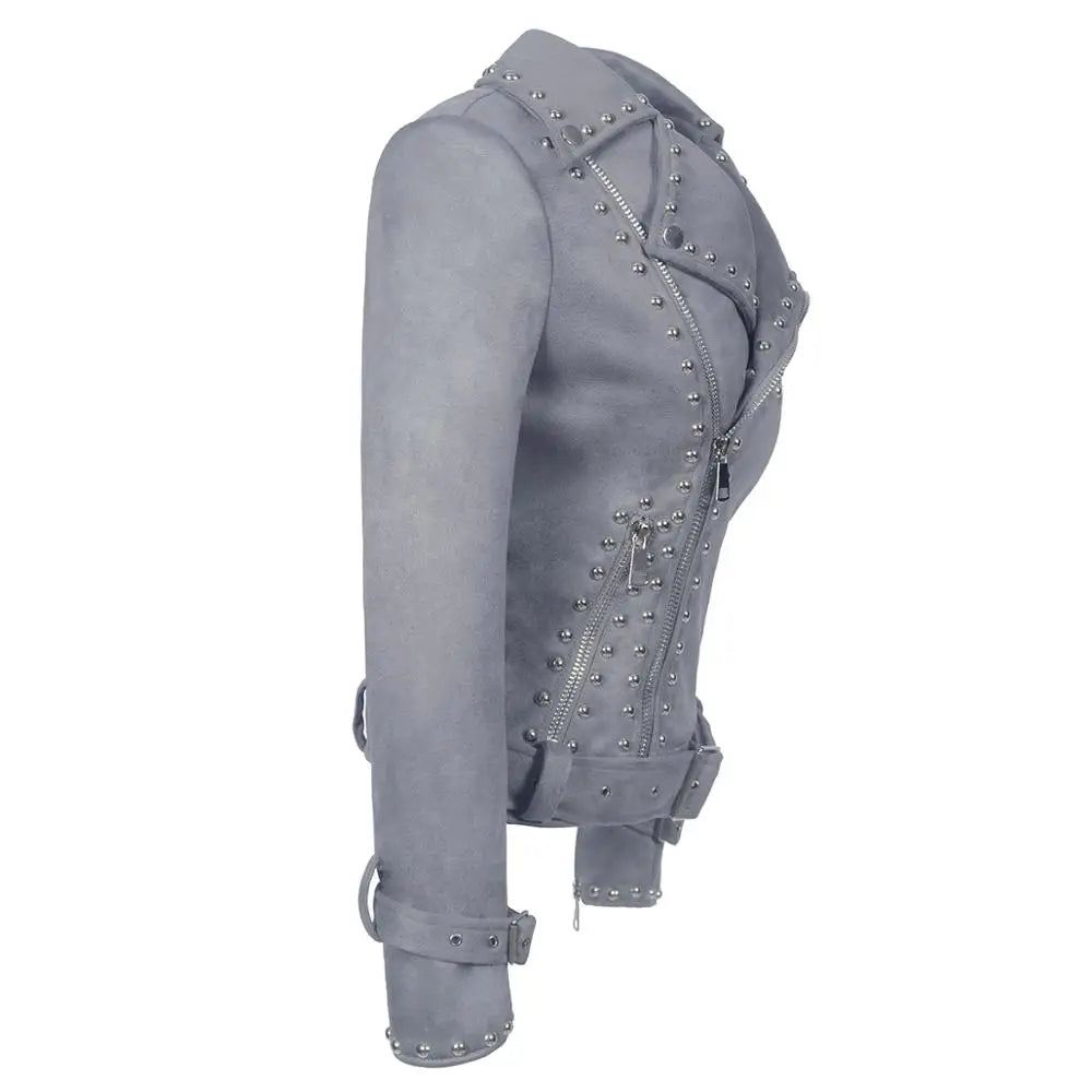 Matte Motorcycle Jacket