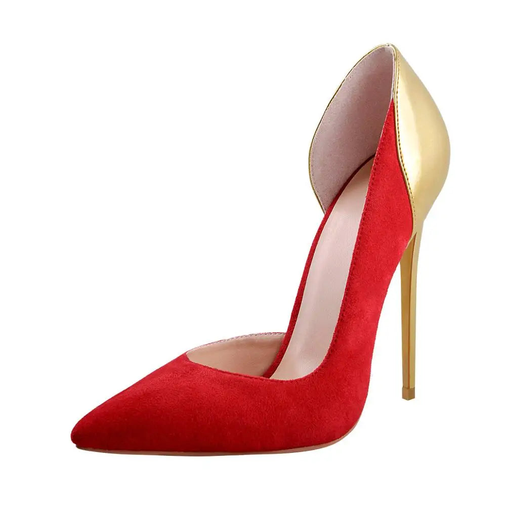 Sleek and Striking Stiletto Pumps