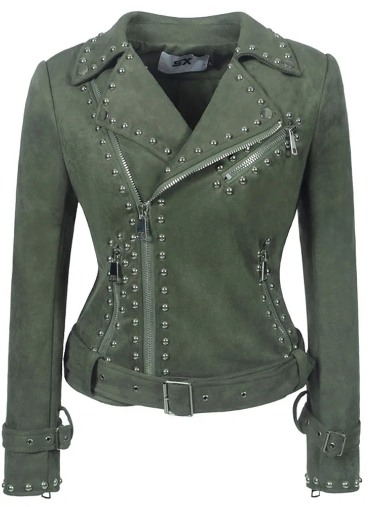Matte Motorcycle Jacket