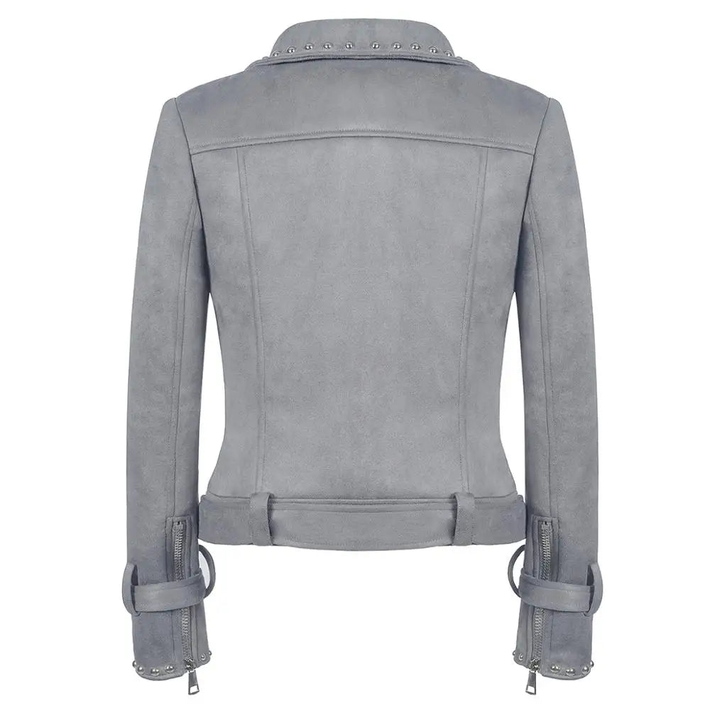 Matte Motorcycle Jacket