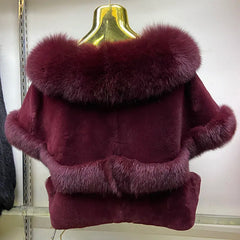 Genuine Fur Women's Party Cape