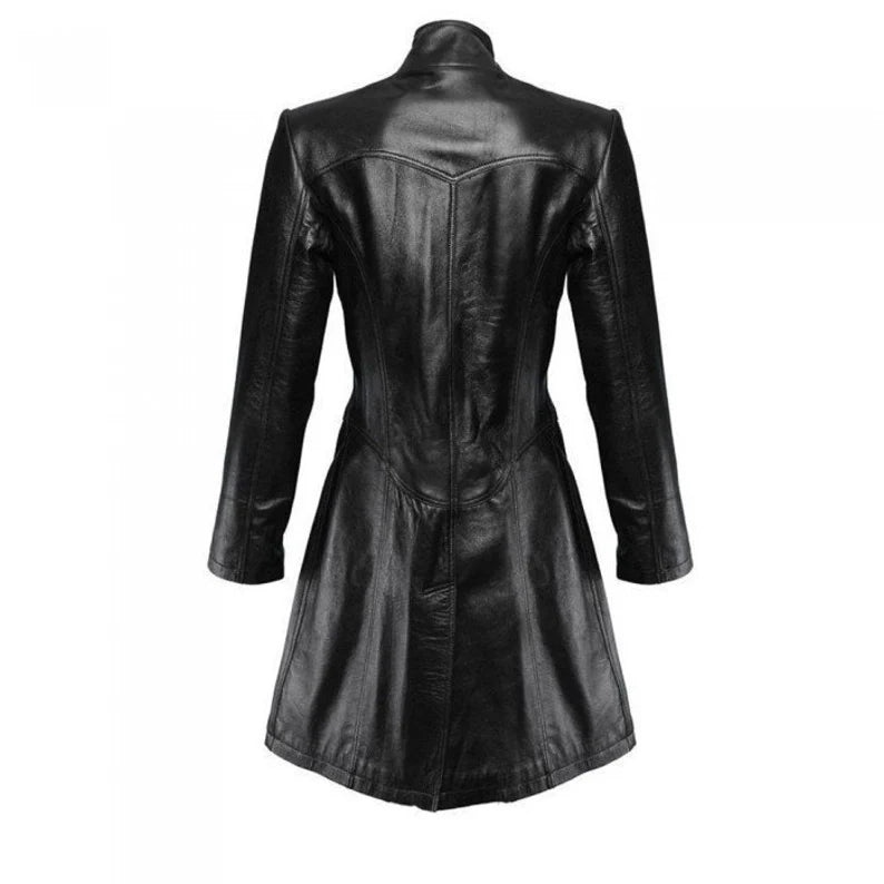 Steampunk Leather Coat