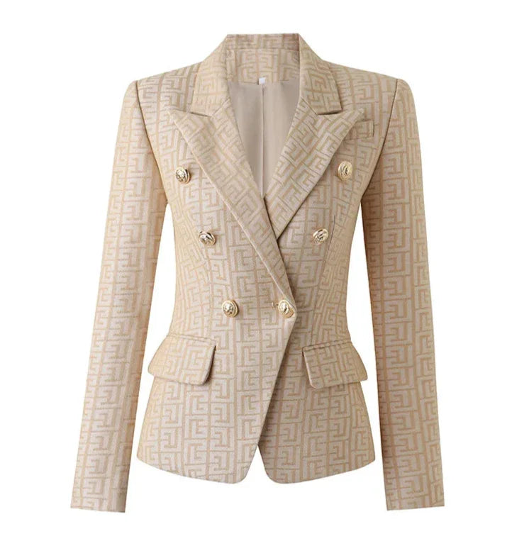 Effortlessly Textured Fashion Formal Blazer