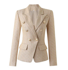 Effortlessly Textured Fashion Formal Blazer
