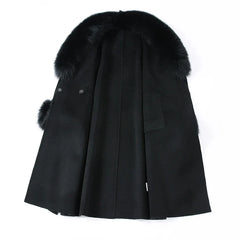 Classic Belt Women's Cashmere Coat