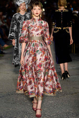 Izabelle Puff Sleeve Vacation Party Dress