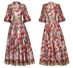 Izabelle Puff Sleeve Vacation Party Dress