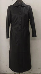 Lamb Skin Leather Women's Celebrity Coat