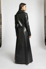 Lamb Skin Leather Women's Celebrity Coat