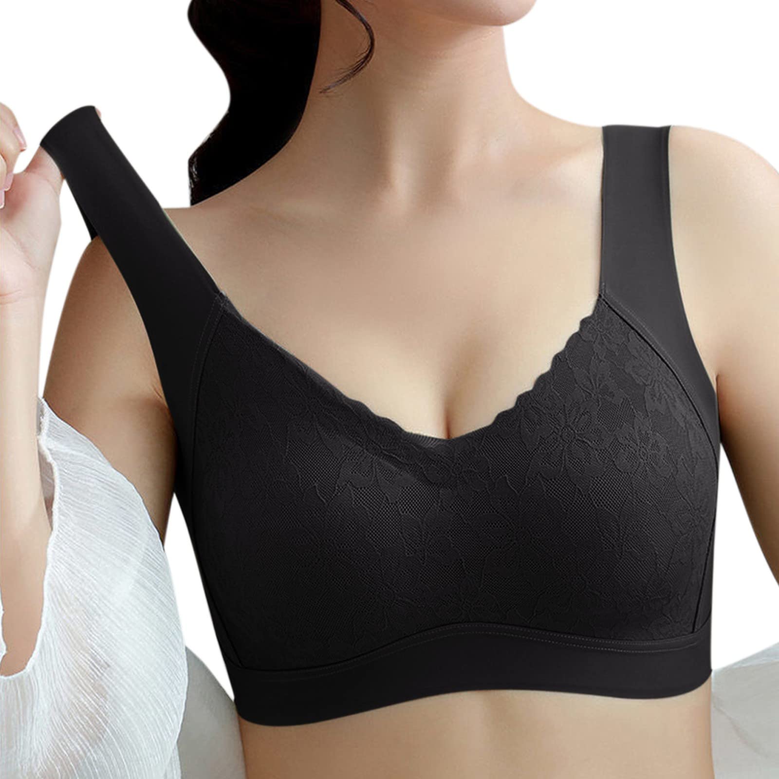 Women Push Up Comfortable No Steel Ring Sports Bra