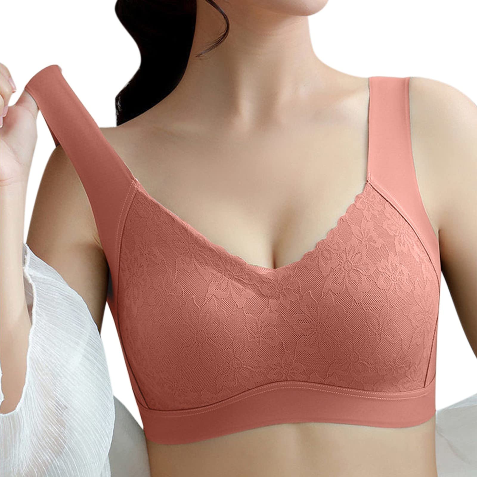 Women Push Up Comfortable No Steel Ring Sports Bra
