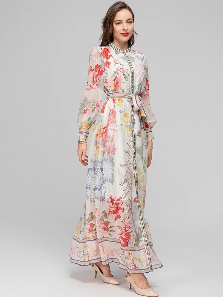 Long Lantern Sleeve Women's Cocktail & Party Dress