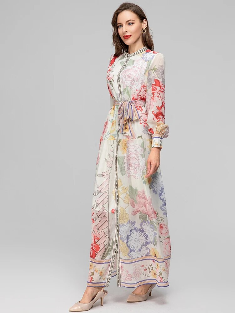 Long Lantern Sleeve Women's Cocktail & Party Dress