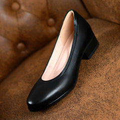 Med Square Women's High Heels