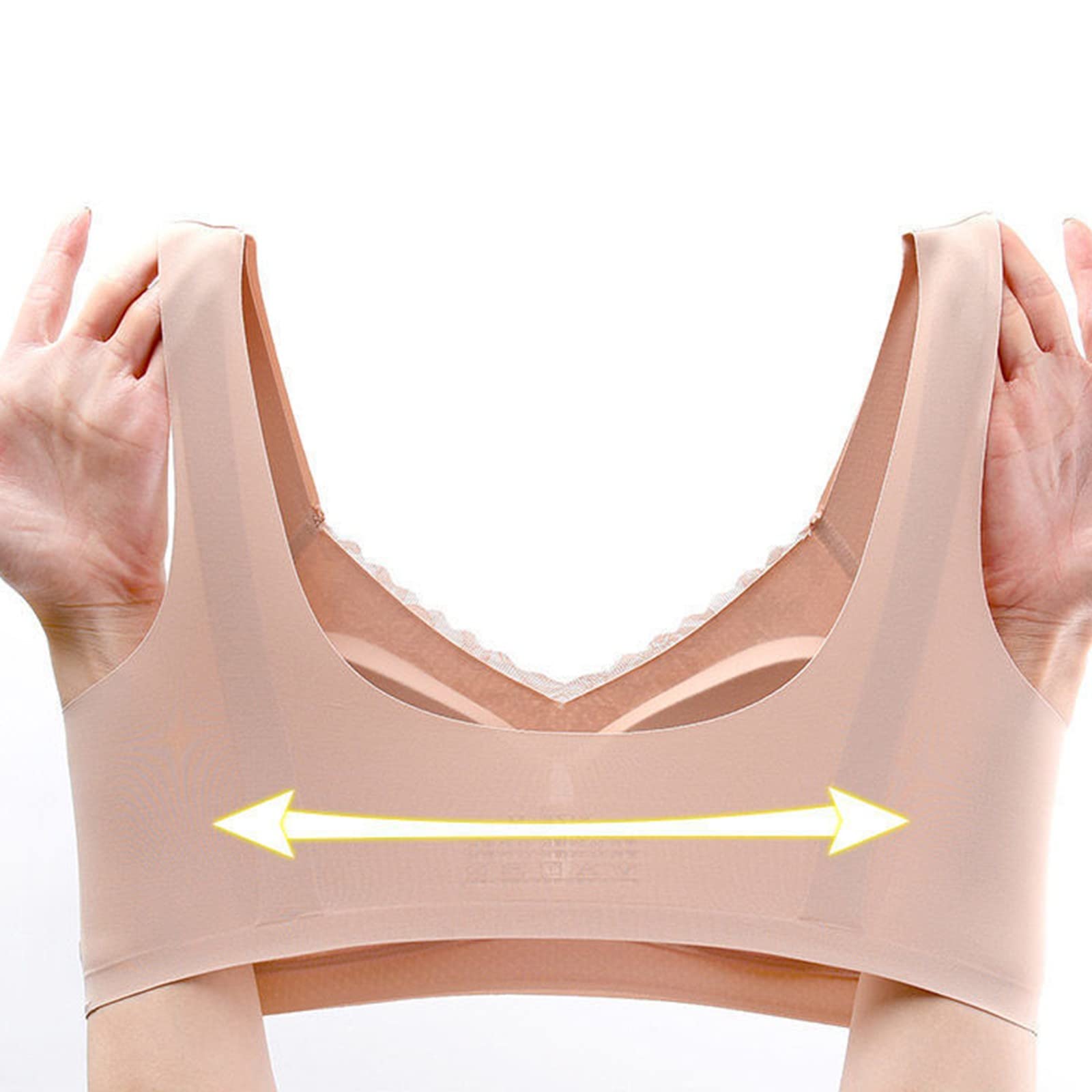Women Push Up Comfortable No Steel Ring Sports Bra